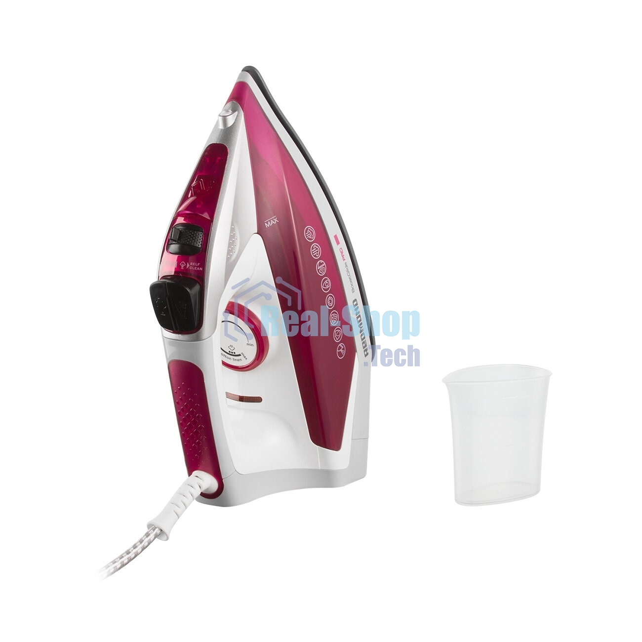 Утюг Redmond RI-C266, 2400Вт, 180г, фиолетовый