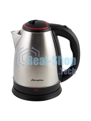 Чайник электрический Матрена MA-001 1,8 л, сталь,цвет крышки красный (005457)