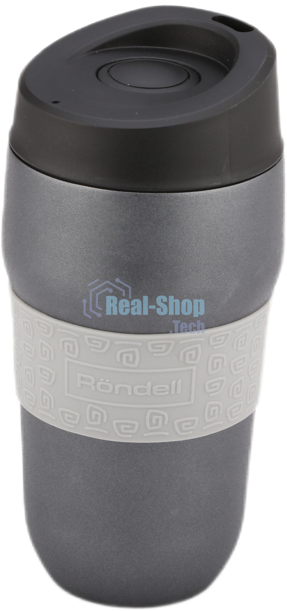Термокружка для напитков Rondell Filigran RDS-1897 0.32 л. темно-серый, картонная коробка