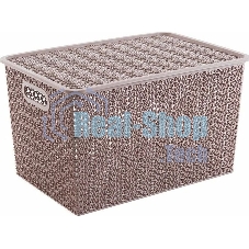 VIOLET Вязь 14л с крышкой розовый нюд 533111 VIOLET Вязь 14л с крышкой розовый нюд 533111
