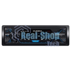 Автомагнитола Soundmax SM-CCR3185FB, 1 DIN, Bluetooth, USB Type-A, AUX