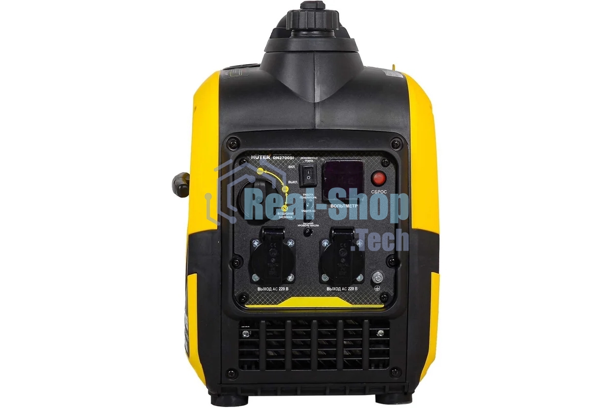 Электрогенератор бензиновый инверторный Huter DN2700Si, 2.5 кВт, 84 дБ, 22.6 кг