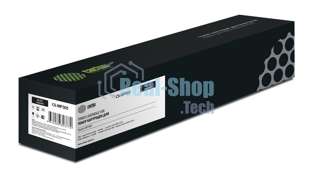 Картридж лазерный Cactus CS-MP305 (842142/842347) черный (9000 стр.) для Ricoh MP305