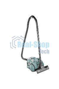 Пылесос Eurostek EVC-3007 изумрудный, 400/2600 Вт, уборка сухая, пылесборник контейнер 2.5 л
