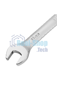 Ключ комбинированный трещоточный Denzel 14708 14 мм, CrV, матовый хром 14708