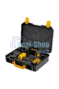 Дрель-шуруповерт аккумуляторная Denzel CDQ-20, 20В, 2 АКБ, Кейс