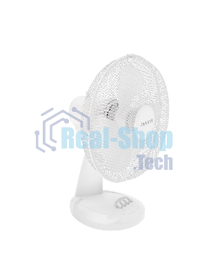 Вентилятор Maxvi FD1240 белый, напольный, 45 Вт, 3 скорости, 40 см