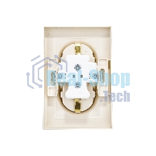 Розетка 2-м AtlasDesign с заземл. 16А в сборе беж. SchE ATN000224