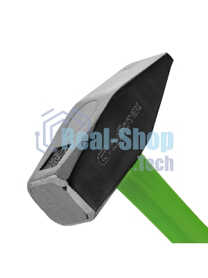 Молоток слесарный Сибртех 1500 г, фибергласовая обрезиненная рукоятка