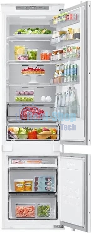 Холодильник Samsung No Frost (193,5x54x55) 2-хкамерн. инвертер (BRB80F30BES0EO)
