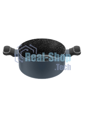 Кастрюля Maunfeld FRIDA MCS47FA02DG из кованого алюминия со стеклянной крышкой, 24 см, 4,7 л.