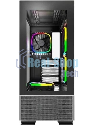 Компьютерный корпус Montech SKY TWO черный без БП ATX 3x140мм 2xUSB3.0 1xUSB3.1 audio bott PSU