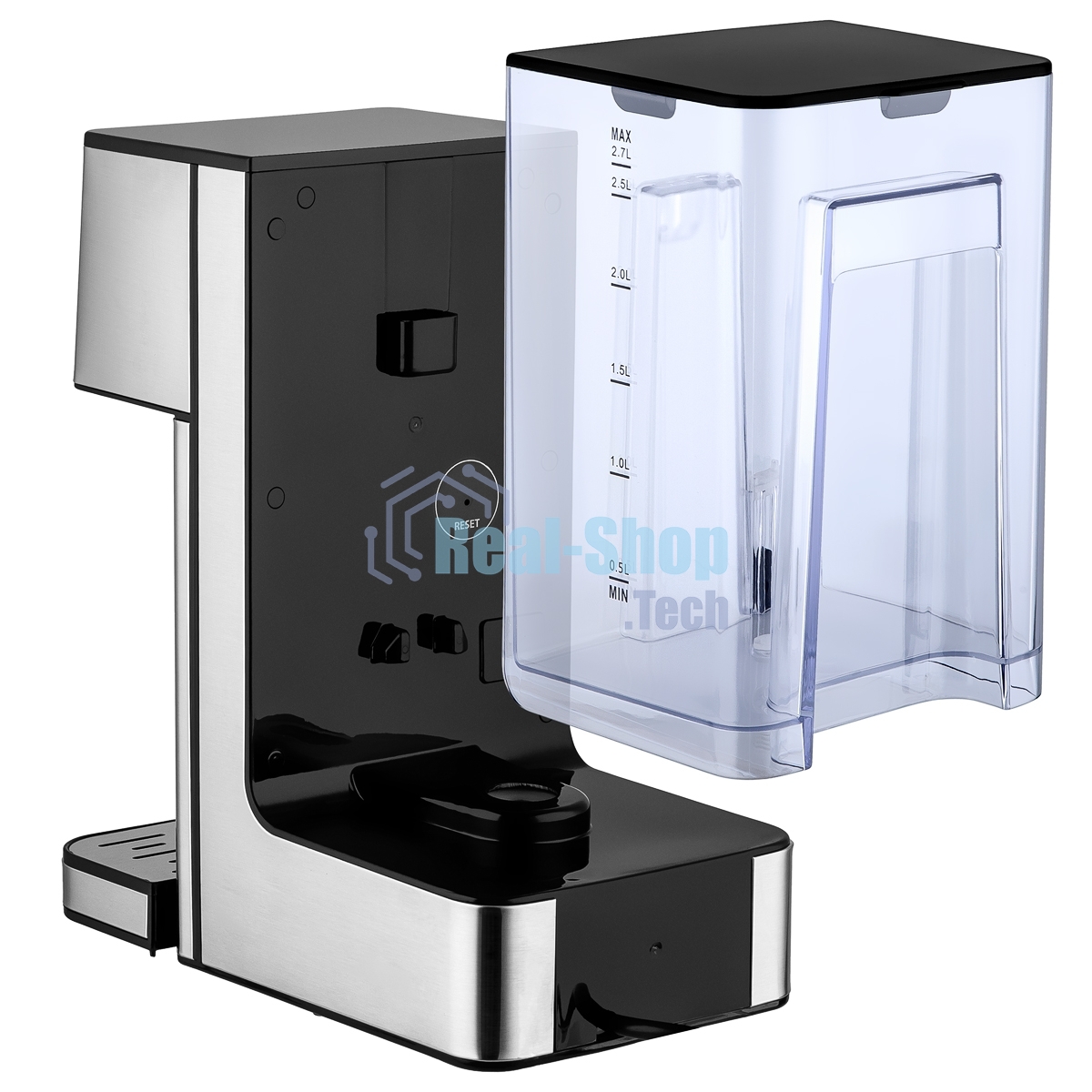 Термопот BRAYER BR6001 2.7 л, 2600 Вт, серебристый