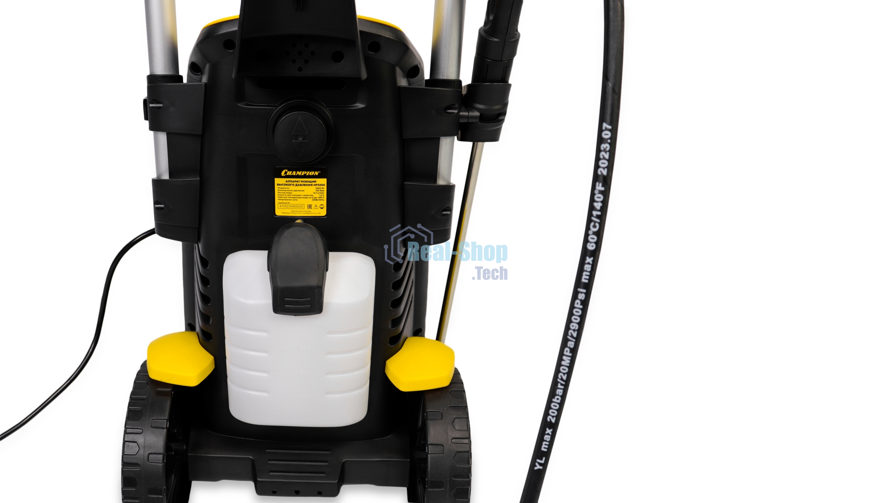 Мойка Champion HP3300 (3кВт 150 бар t 40С 6,5л/мин 23,3кг асинхронный)