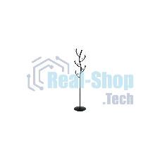 Вешалка напольная ЗМИ Дерево стойка, черный ВНП 211Ч