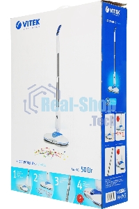 Электрошвабра Vitek VT-8180 50Вт белый