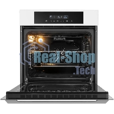 Шкаф духовой электрический Maunfeld AEOD60103W, 60л, дверца с 3 стеклами, белый