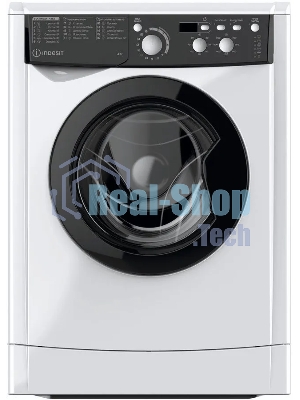 Стиральная машина Indesit MyTime EWUD 4105 BK CIS белый, загрузка фронтальная 4 кг, 1000 об/мин., класс: А