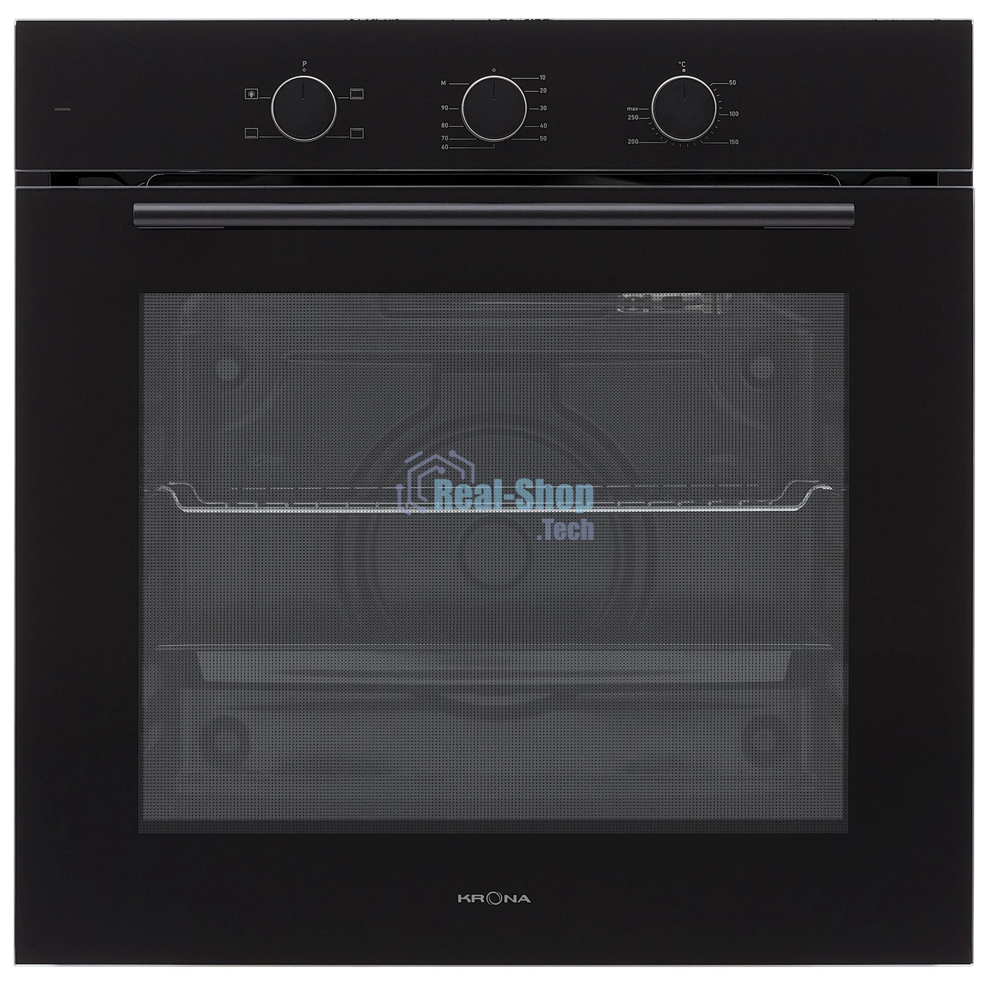Духовой шкаф электрический Krona ELEMENT 60 BL/BL черный