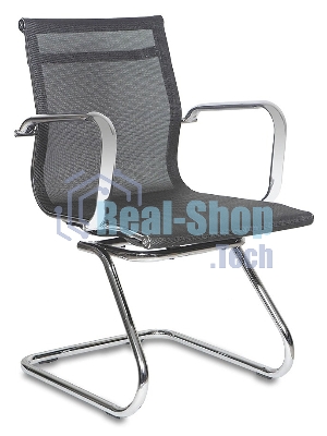 Кресло офисное Бюрократ CH-993-LOW-V/M01 низкая спинка черный M01 сетка