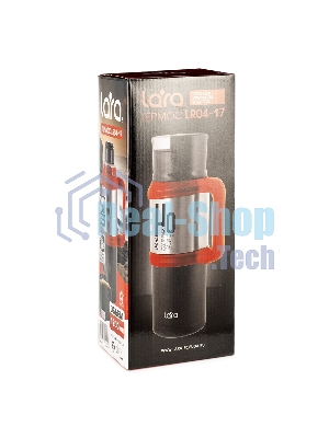 Термос Lara LR04-17 1,2 л нержавеющая сталь/пластик