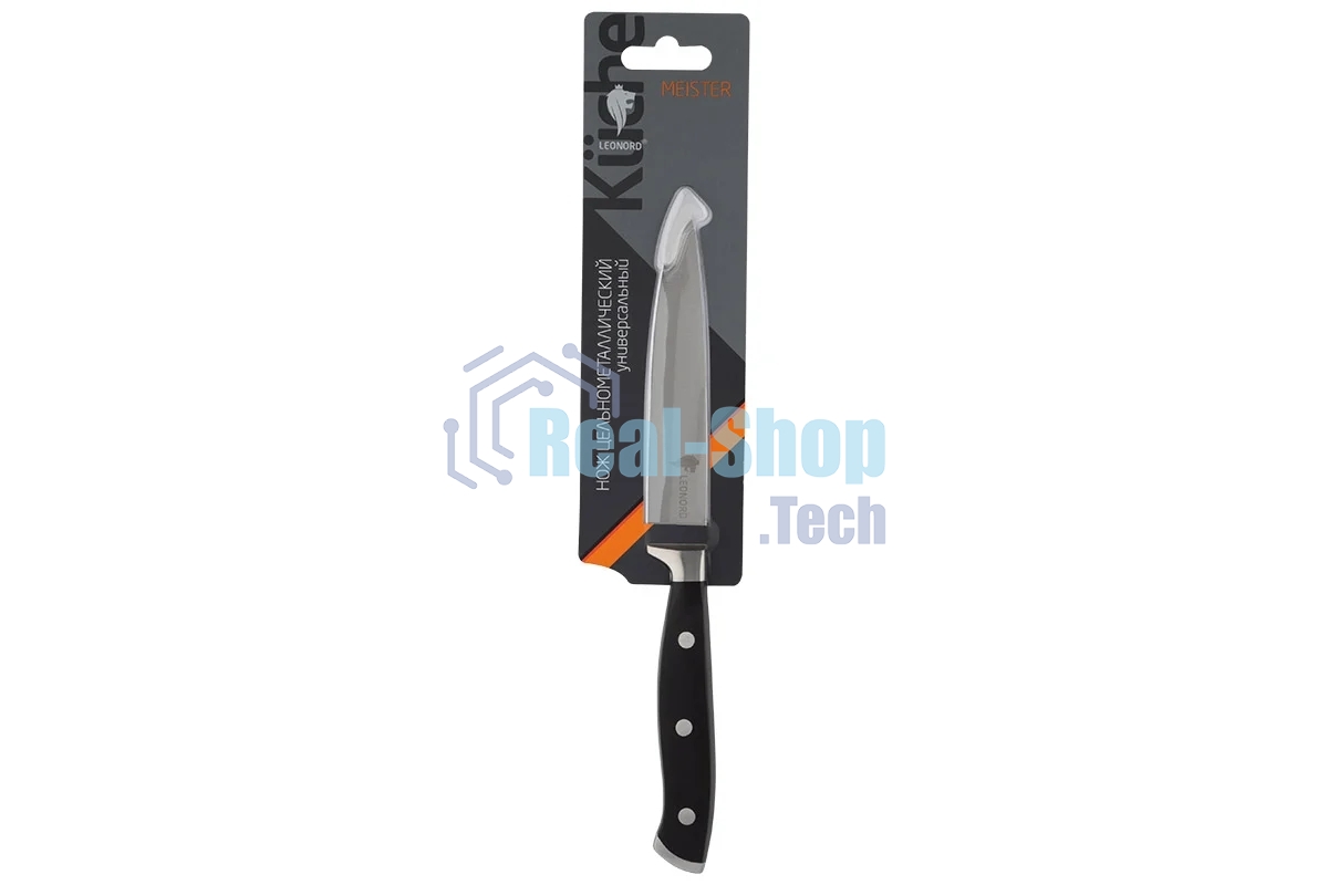 Нож цельнометаллический LEONORD MEISTER универсальный, 12,5 см (105096)