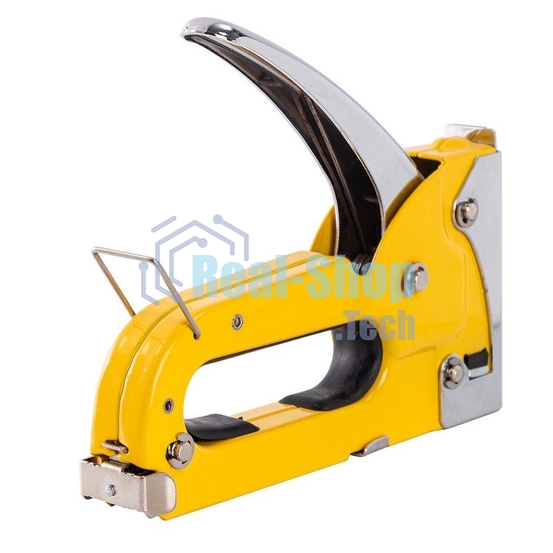 Мебельный степлер Deli DL238001 4-8мм. Полностью стальная конструкция.