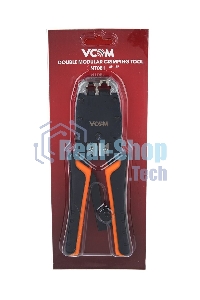 Клещи обжимные VCOM NT081 (кримпер), для разъемов 8p8c, с фиксатором