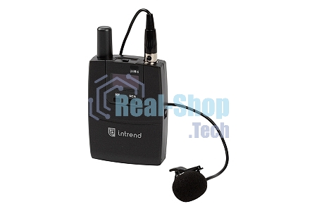 Беспроводной комплект INTREND ITWMIC-BPLV-1 поясной приемник + петличный микрофон. Подходит для приемника Rx2-1S