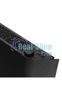 Конвектор Denzel XCE-2000B черный, 2000 Вт, 25 м2, термостат