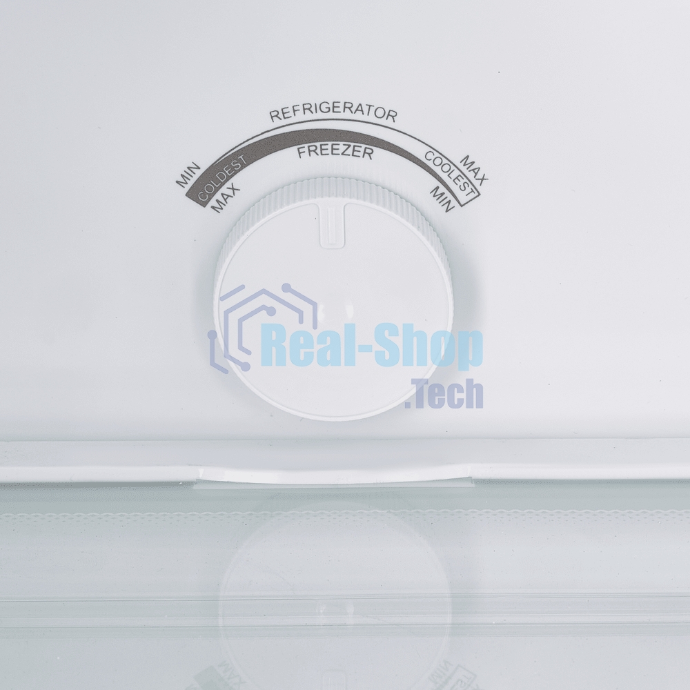 Холодильник Maunfeld MFF186NFRB черныйдвухкамерный 181/71л морозилка снизу