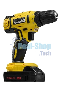 Дрель-шуруповерт аккумуляторная Eurolux ДА-20DU-2