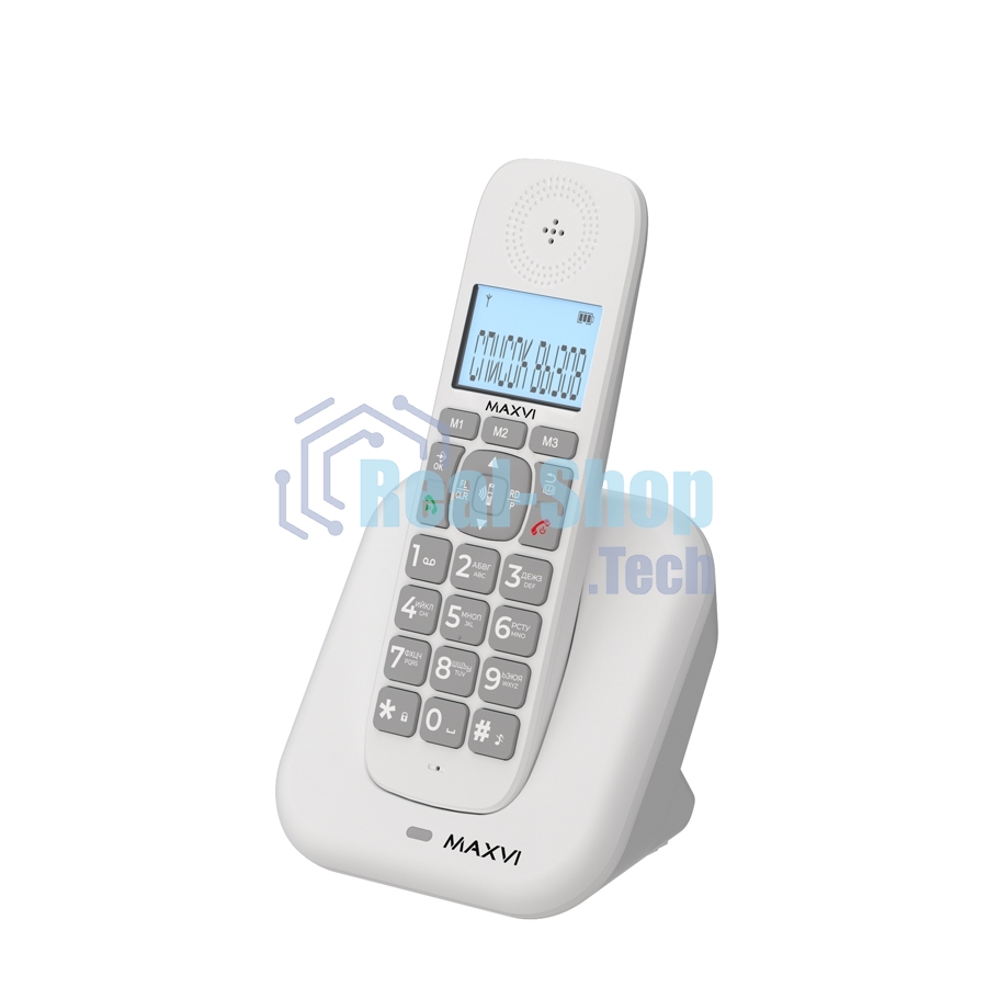 Радиотелефон MAXVI AM-02 белый