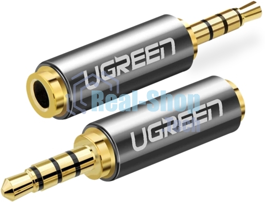 Адаптер UGREEN 2.5 Jack (M) - 3.5 Jack (F) (20501)