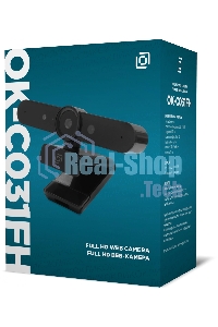 Веб-камера Oklick OK-C031FH черный 2Mpix (1920x1080) USB2.0 с микрофоном