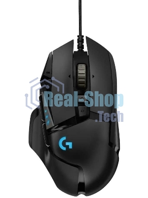 Мышь проводная Logitech G502 HERO черный, 25600 dpi, USB, кнопки - 11