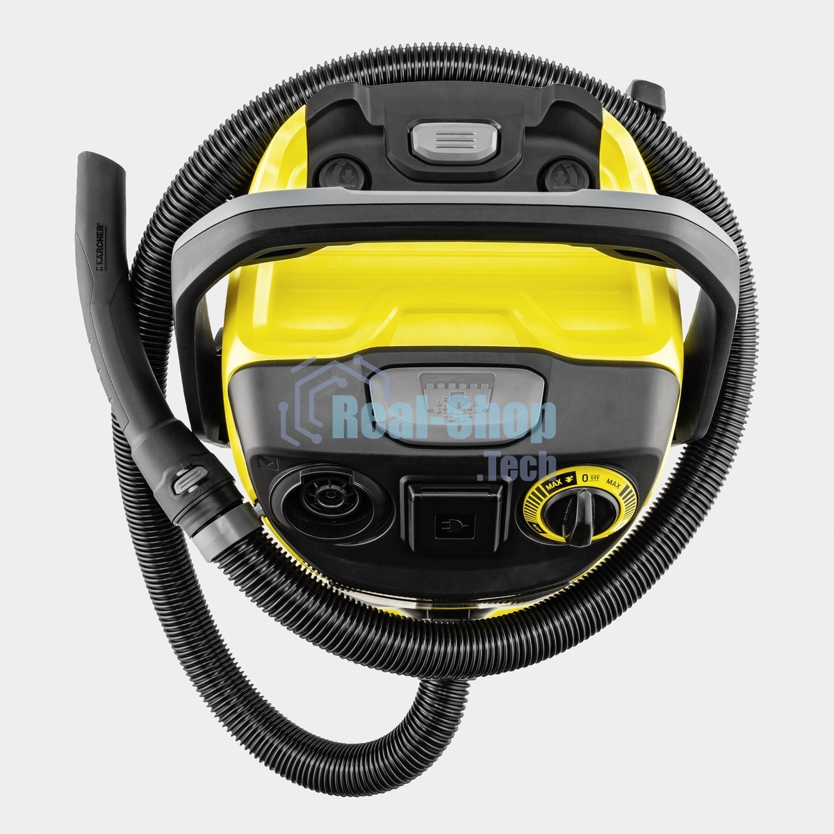 Строительный пылесос Karcher WD 6 P S V-30/8/35/T (YSY) желтый, 300/1300 Вт, уборка сухая/сбор воды, пылесборник мешок/контейнер, 30 л
