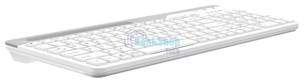 Клавиатура проводная A4Tech Fstyler FK25, USB, белый/серый
