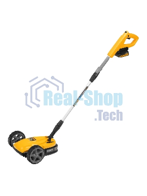 Портативная аккумуляторная газонокосилка Denzel CLM-22, Li-ion, 20В, 220 мм