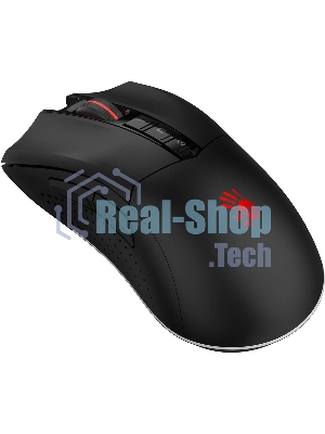 Мышь беспроводная A4Tech Bloody R90 Plus черный, 5000 dpi, радиоканал, USB, кнопки - 8