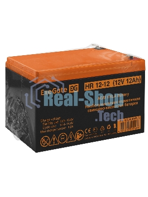 Батарея для ИБП ExeGate HR 12-12 (12V 12Ah 1251W), клеммы F2