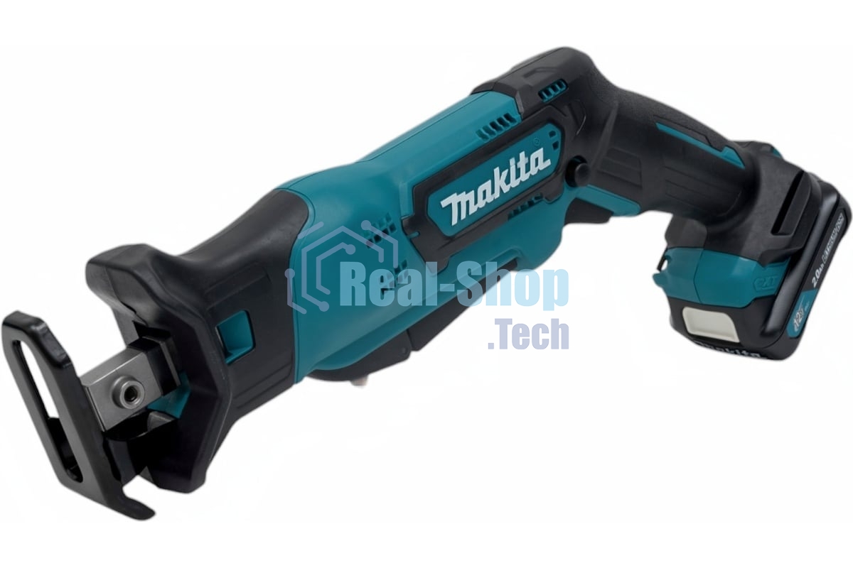 Ножовка Makita JR105DWAE 10.8В 2х2Ач Li-ion слайдер 0-3300об\м ход-13мм рез-50мм 1.3кг чем подсв