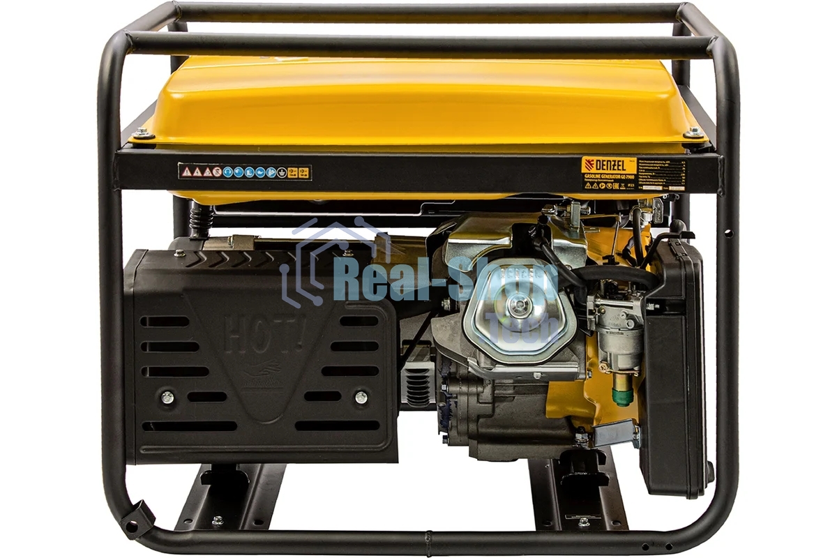 Электрогенератор бензиновый Denzel GE 7900, 6.5 кВт, 97 дБ, 74 кг