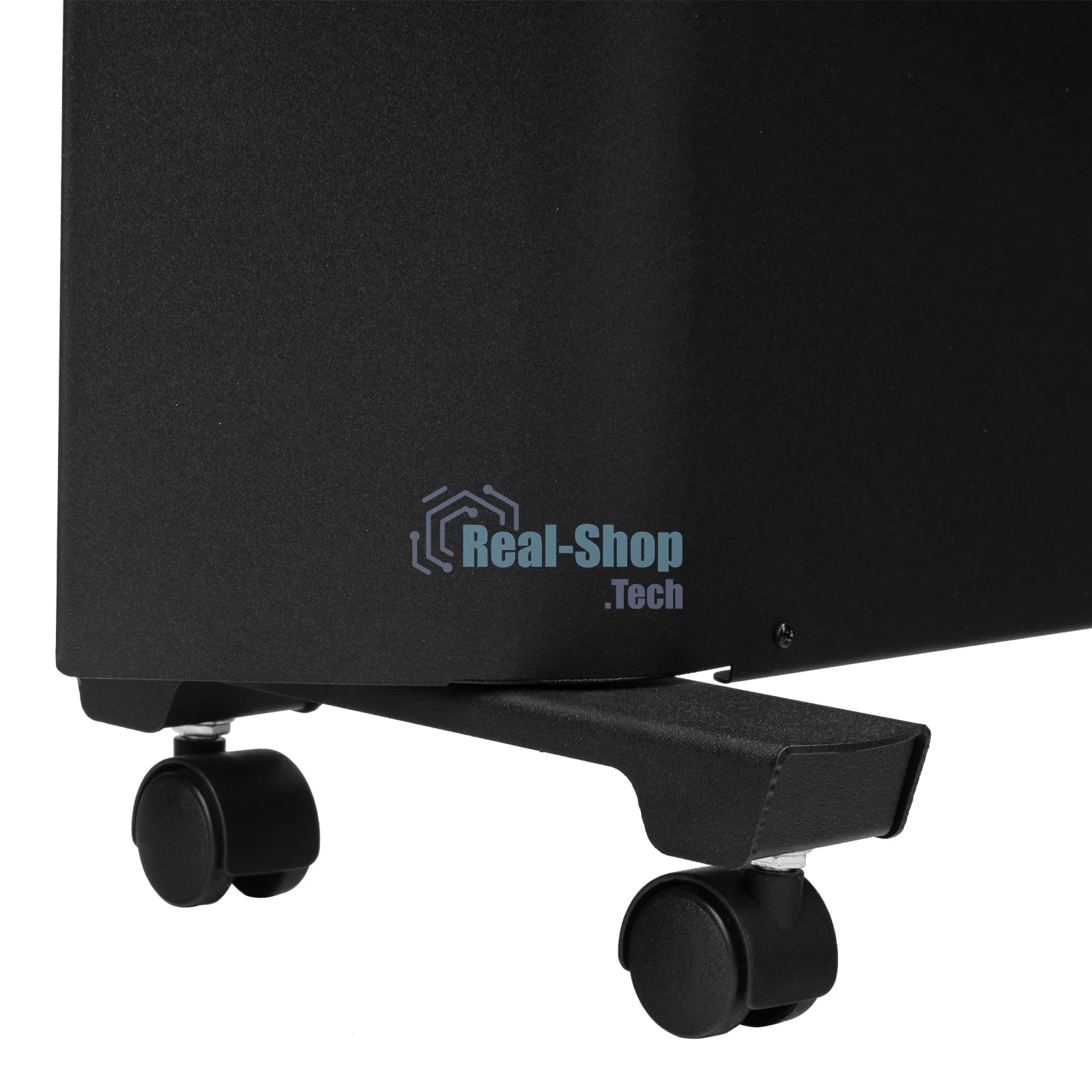 Конвектор Denzel XCE-2000B черный, 2000 Вт, 25 м2, термостат