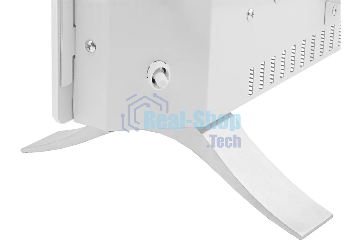 Конвектор Denzel OptiPrime-1500 белый, 1500 Вт, 20 м2, термостат, дисплей, WiFi