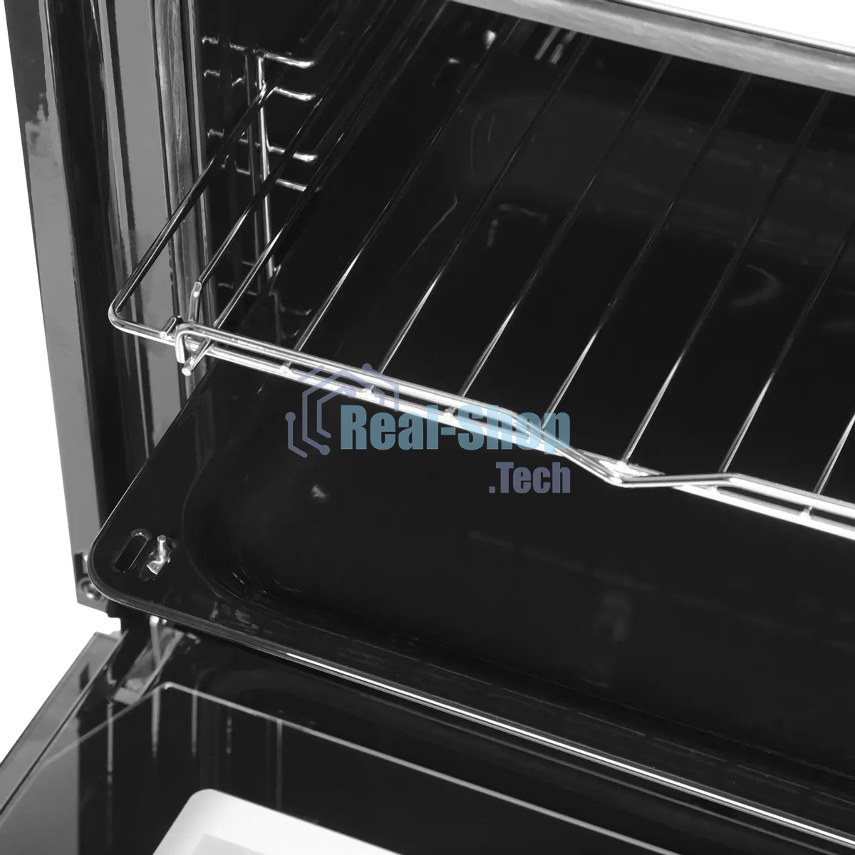 Духовой шкаф электрический Hyundai 6009.25 WG белый стекло