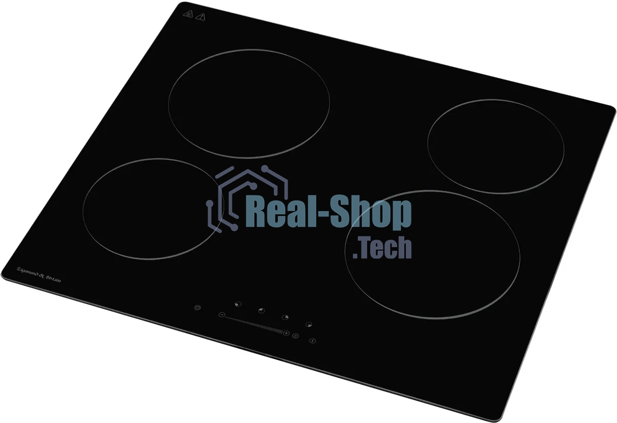 Электрическая варочная панель Zigmund & Shtain CN 42.6 B Hi-Light, независимая, черный