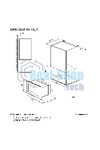 Микроволновая печь встраиваемая LEX BIMO 20.01 белый