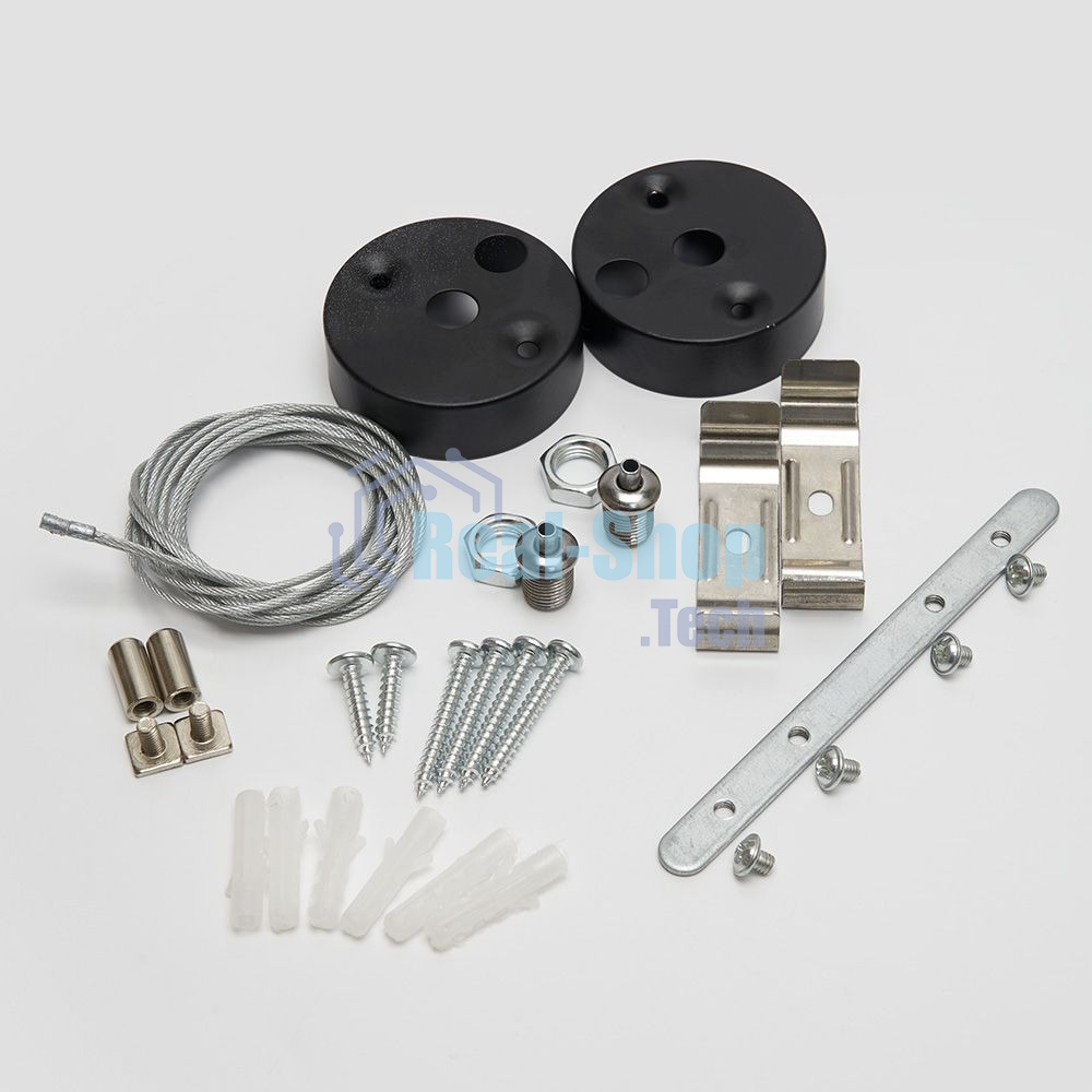 Светильник светодиодный Feron ДПО-36вт 6500К 3200Лм линейный рассеиватель матовый в алюминиевом корпусе черный