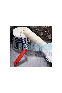 Валик Rexant полиамид белый с желтой полосой, ворс 11 мм, ширина ролика 240 мм, Ø 42 мм, бюгель 8 мм, серия 